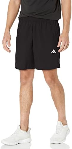 тъкани Спортни шорти adidas Men ' s Essentials, Черен / Бял, X-Large