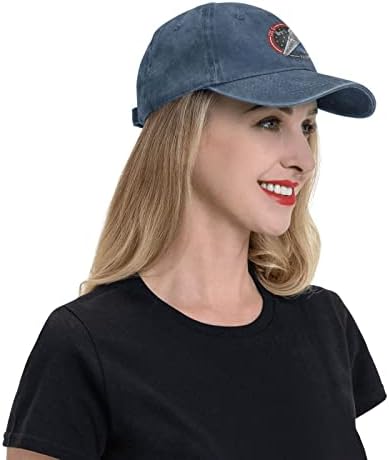 Бейзболна шапка с логото на Spacex, Мъжки Дънкови Шапка, Моющаяся Регулируема Дамски бейзболна шапка