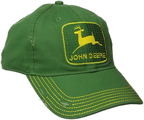 Мъжки Реколта Шапка с логото на John Deere NCAA от John Deere