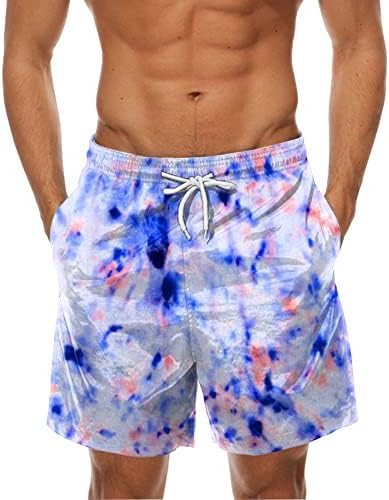 SAXIGOL Хавайски Мъжки къси Панталони Летни Дневни Плажни Топене 2023 Ежедневни Шорти За сърф с Принтом, Свободни Панталони в съвсем малък