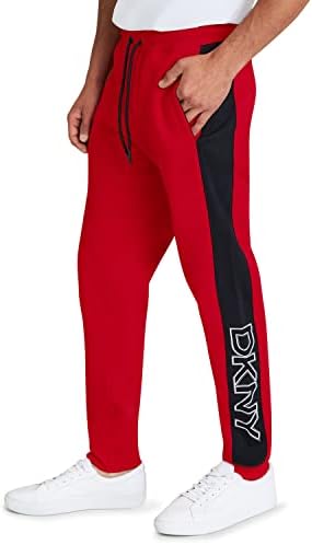 Мъжки спортни панталони DKNY - Леки Флисовые панталони за джогинг с джобове (S-2XL)