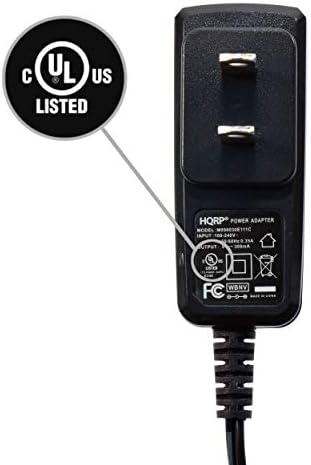 Адаптер за променлив ток HQRP 9V идеална за Усилвател за слушалки Honeytone E-15/мини усилвател N-10 Плюс адаптер HQRP Euro Plug