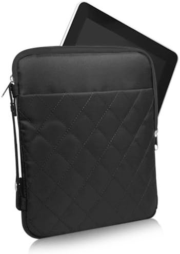 Калъф BoxWave за Chuwi Hi9 Air (Case by BoxWave) - Стеганая чанта за носене, чанта от мека изкуствена кожа с ромбовидным модел за Chuwi Hi9 Air, Chuwi Hipad | HiPad LTE | Hi9 Air - Navy