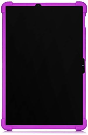 калъф moopw за таблет Samsung Galaxy Tab S7 Plus 12,4 инча (T970/T975) 2020 - Мек Силиконов калъф с функция стойка, Удароустойчив, лесен за децата Защитен калъф от гума