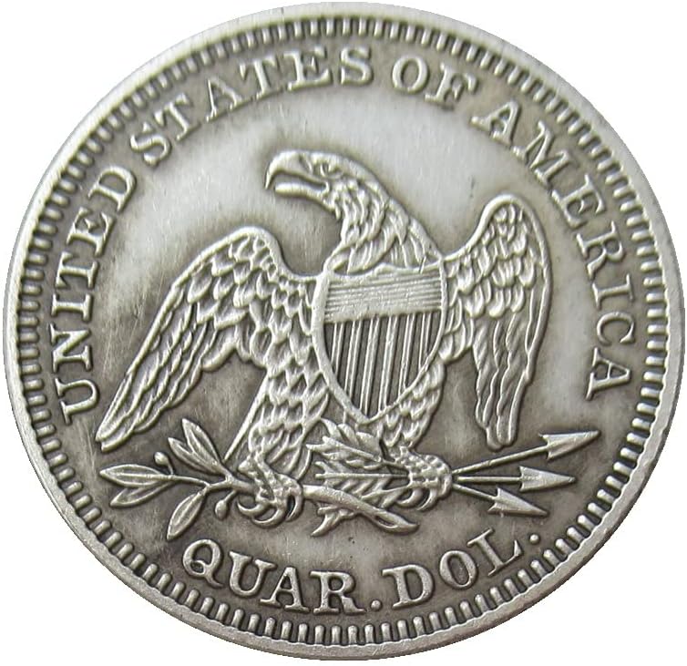 25 на Сто Флаг на САЩ 1863 Г., сребърно покритие Копие на Възпоменателни монети