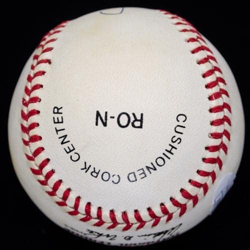 Уили Маккови Подписа Автограф ONL Baseball HOF JSA COA AI58502 - Бейзболни топки с автографи