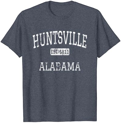 Реколта Тениска Huntsville Alabama AL-Shirt