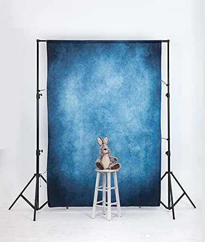 Кейт 5x7 фута Тъмно Синьо Абстрактни Декори Син Портрет на Професионални Декори Ретро Фон