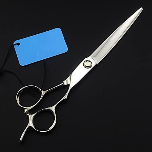 Ножица за подстригване на коса, 7-инчов професионален японски 440c престижна ножица за подстригване на коса с подшипником, фризьорски ножици за филировки прически, фризьорски ножици (цвят: 40 зъбите)