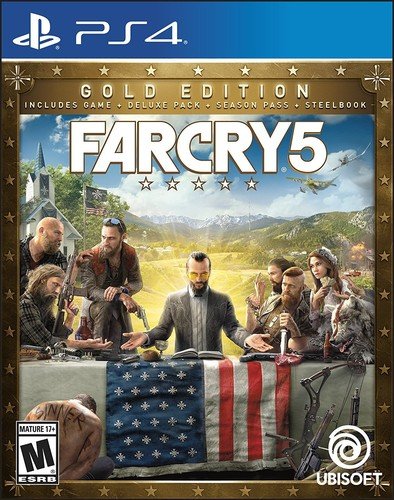 Стоманена книга Far Cry 5 Златно издание за PlayStation 4