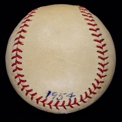 Рядко Бейзболен Сингъл с Автограф на Зак Тейлър 1920-1935 Г. 1974 JSA LOA BB11985 - Бейзболни топки с автографи