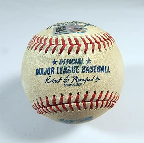 2021 Сан Франциско Джайентс Брой Скалистите Планини Използвани Бейзболни топки Кастро Елиас Диас PID - Използваните Бейзболни топки