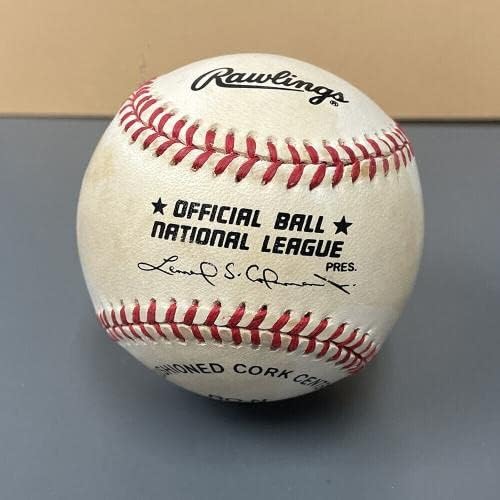 Уоли Джойнер '96 San Diego Padres Подписа ONL Baseball Auto Голограммой B & E - Бейзболни топки с Автографи
