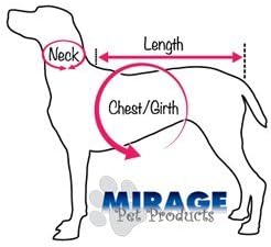 Mirage Pet Products Карирани Найлонов нашийник за кучета 3/8 с класически катарама, Размер 14, Червен