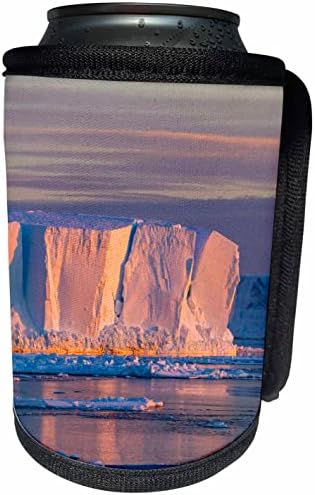 3рОсса Антарктида, на Снежен хълм. Големи айсберги сутрин. - Опаковки за бутилки-охладители (cc-366271-1)