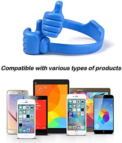 YuCool 4 Опаковки на Каботажните за мобилни телефони OK, Гъвкава Регулируема Поставка за мобилен телефон, Държач за дисплея на мобилен смартфон - 4 цвята
