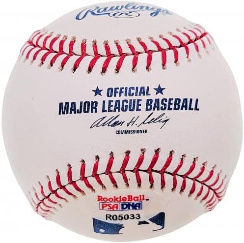 Травис Снайдер с Автограф от Официалния представител на MLB бейзбол Торонто Блу Джейс, Балтимор Ориълс PSA/DNA R05033 - Бейзболни топки с автографи