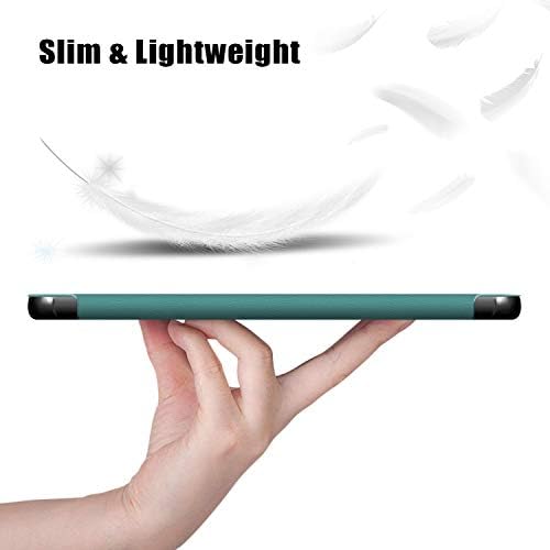 Калъф Gylint Smart Case-с функция за автоматично преминаване в режим на готовност за Galaxy Tab A7 10.4 2020 г. (SM-T500; SM-T507), Тъмно зелен